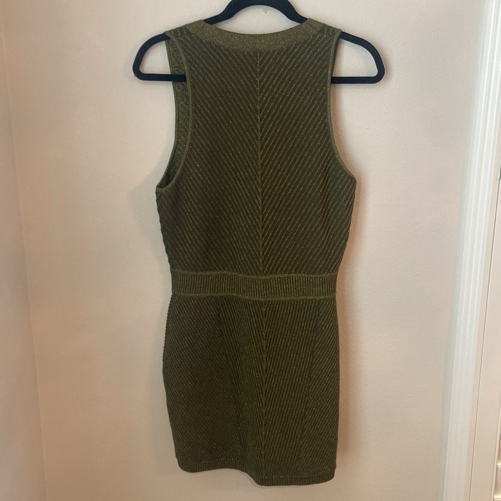 Retrofête Green Ellison Rob Knit Mini Dress - Picture 6 of 9